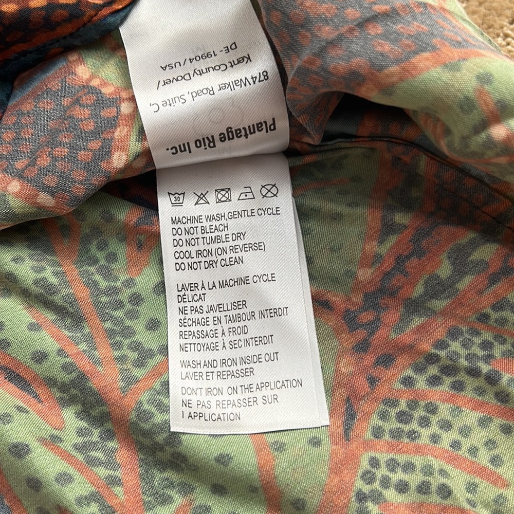 FARM Rio Multicolor Leaf Print Blouse - Picture 5 of 6